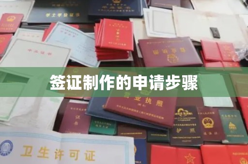 潢川签证制作的申请步骤
