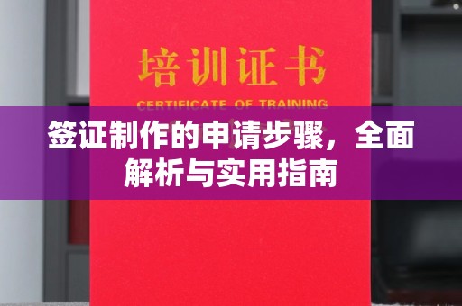 潢川签证制作的申请步骤，全面解析与实用指南