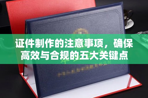 潢川证件制作的注意事项，确保高效与合规的五大关键点