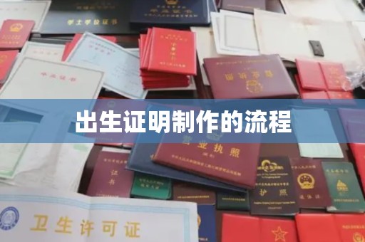 潢川出生证明制作的流程